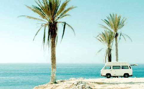 description2 view of an ocean coastline