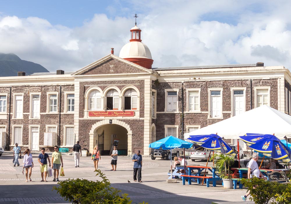 st-kitts-gallery2 A historical building at St Kitts and Nevis